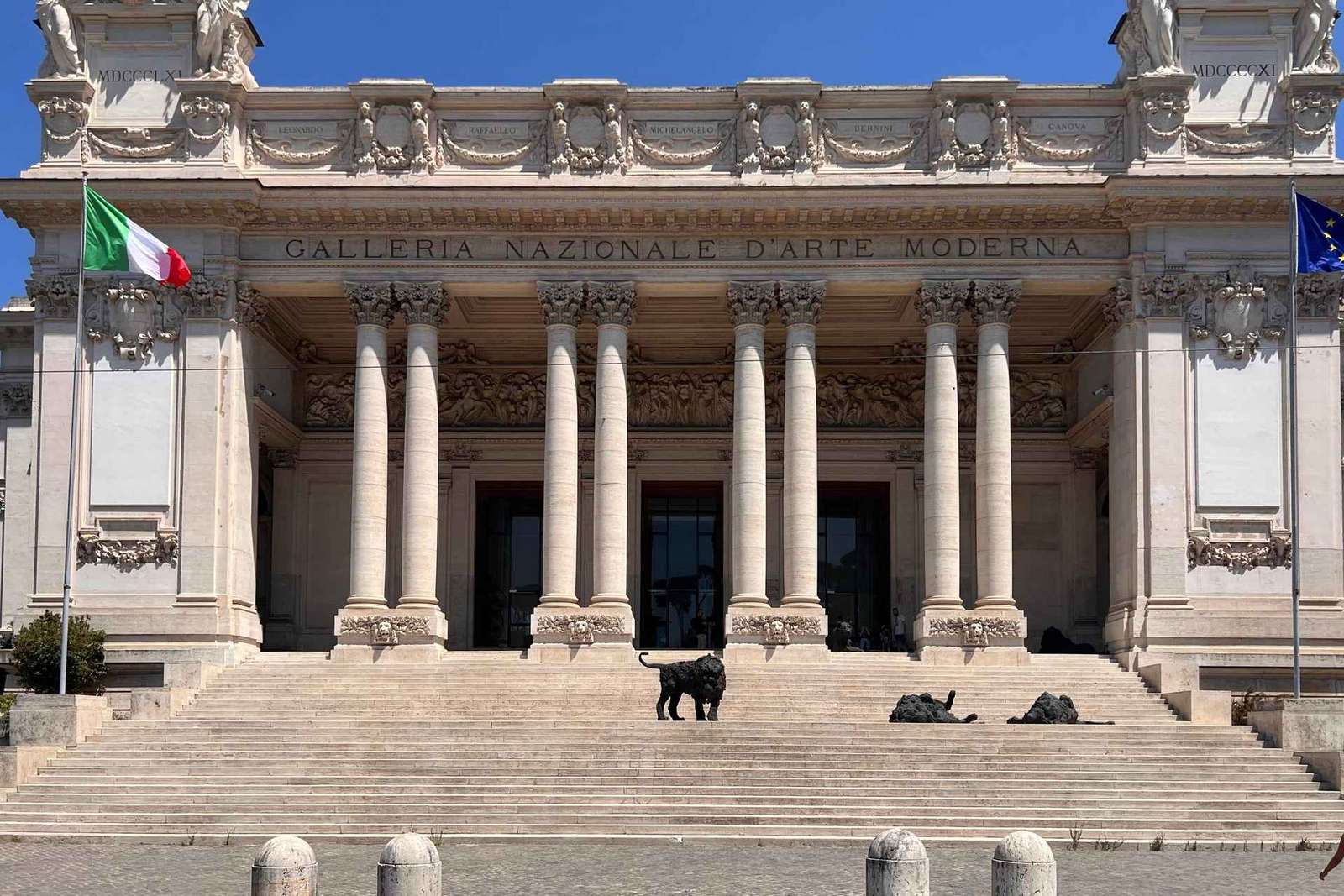 Ticket voor de Nationale Galerie voor Moderne Kunst & Rome App Audiogids