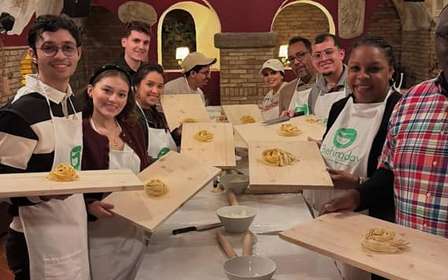 Rome: Fettucine en Tiramisu les bij de Spaanse Trappen