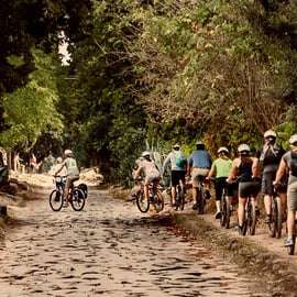 Rome: Appian Way & Romeinse Aquaducten Tour met E-bike gids