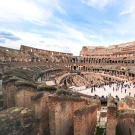 Colosseum tickets met audiogids op eigen tempo