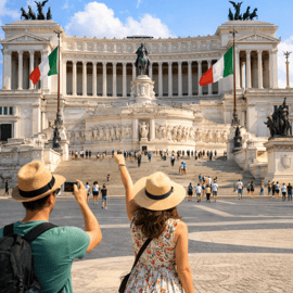 Vittoriano tickets met panoramisch terras en audiogids