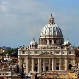 Vaticaan: toegangsbewijs beklimming Sint-Pieterskoepel, zelfgeleide audiotour